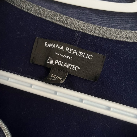 Banana Republic Quarter Zip with Polartec Size M - Picture 4 of 4